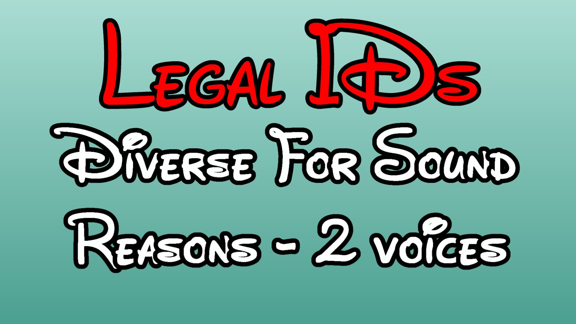 Legal ID Divers<br>e For Sound Rea